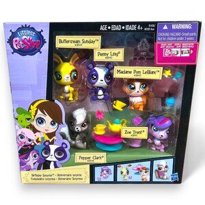 Hasbro Littlest Pet Shop Birthday Surprise #3841 #3842 #3843 #3844 #3845 NEW LPS